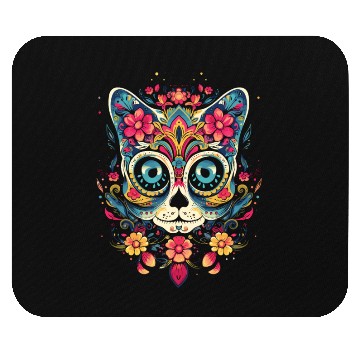 Discover Dia De Los Muertos Sugar Skull Mexican Holiday Mouse Pads