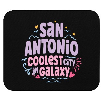 Discover San Antonio Coolest Galaxy Mouse Pads