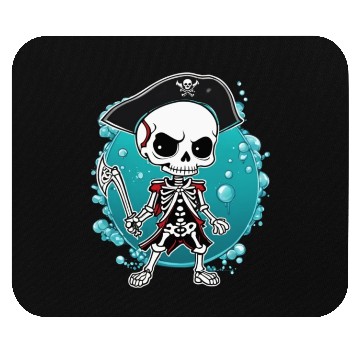 Discover Pirate Skeleton Mouse Pads