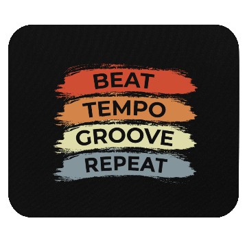 Discover Drummer Vintage Look Mouse Pads