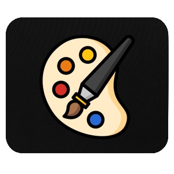 Discover palette painting Mouse Pads