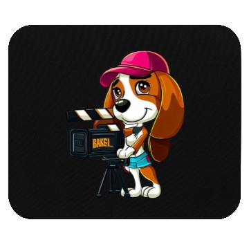 Discover Beagle Puppy - Pepper Mouse Pads