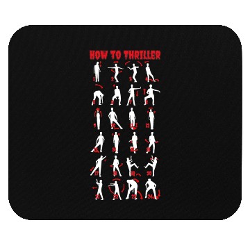 Discover How To Thriller ( for Dark Colours) Mouse Pads