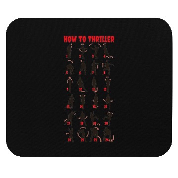 Discover How To Thriller ( for Light Colous) Mouse Pads
