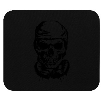 Discover Boxing skull Design Mouse Pads