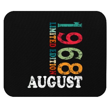 Discover august 1968 Anniversary august 1968 august Mouse Pads
