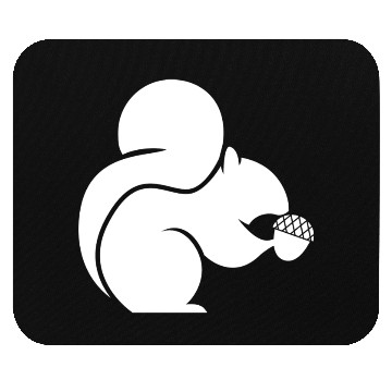 Discover Squirrel Nut Acorn Rodent Forest Lover Wild Pet Mouse Pads