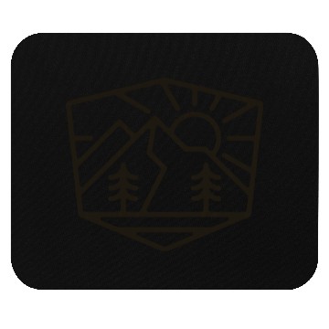 Discover Sunrise And Mountain Mouse Pads