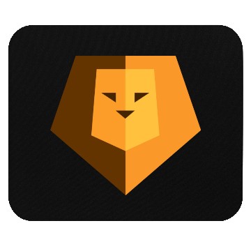 Discover Lion Face Mouse Pads