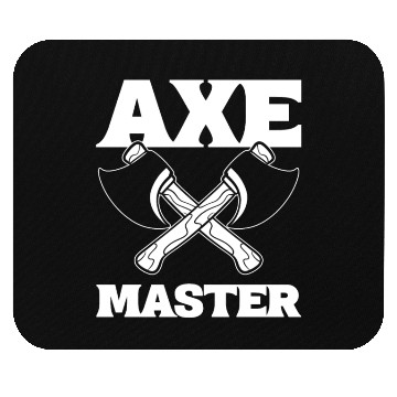 Discover Axe Master Wood Worker Mouse Pads