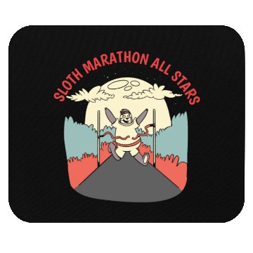 Discover Sloth Cute Sloth Running Mouse Pads