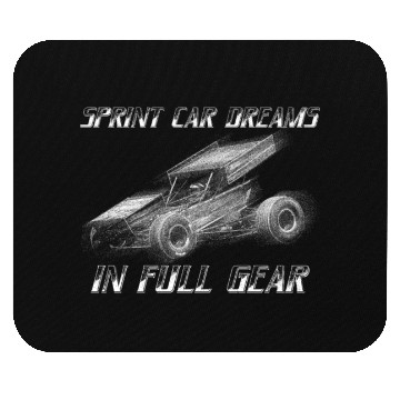 Discover Sprint Car Mom Dirt Track Racing Racing Race Day Mouse Pads