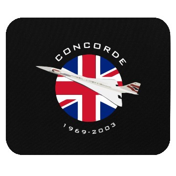 Discover JET AIRCRAFT CONCORDE BRITISH AIRWAYS Mouse Pads