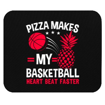 Discover Pineapple Basketball Tropical Fruit Summer Sport Mouse Pads