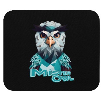 Discover Mister owl origami Mouse Pads