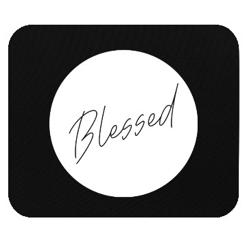 Discover Blessed Love Jesus Christian Christmas Mouse Pads