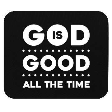 Discover God Is Good Love Jesus Christian Christmas Mouse Pads