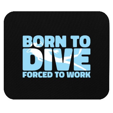 Discover Diving Diver Funny Commercial Diving Mouse Pads