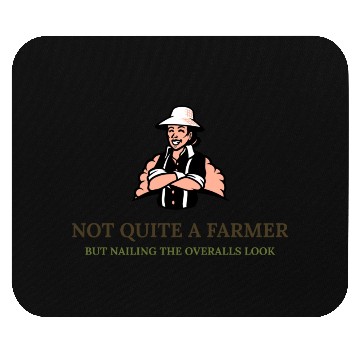 Discover Future Farmer | Apprentice Farmer | New Farmer Mouse Pads
