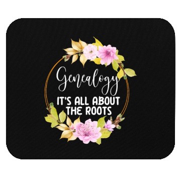 Discover Genealogy It's All About The Roots Mouse Pads