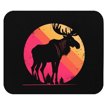 Discover Moose Dreams Mouse Pads