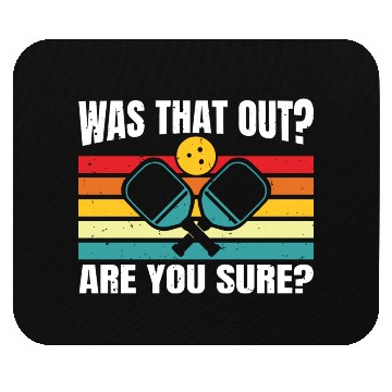 Discover Funny Pickleball Art For Men And Women Lover Sport Mouse Pads