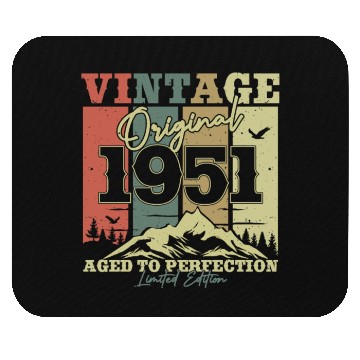 Discover Vintage 72/73 Year Anniversary Original Mouse Pads