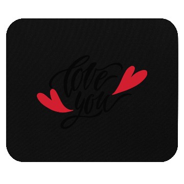 Discover Love you Mouse Pads
