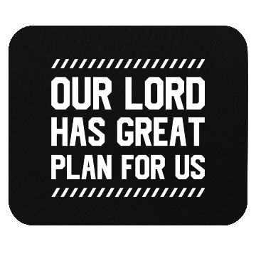 Discover Our Lord Has Great Plans For Us Jesus Christian Mouse Pads