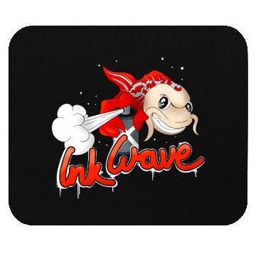 Discover Graffiti Sprayer Koi Fish Street Style Mouse Pads