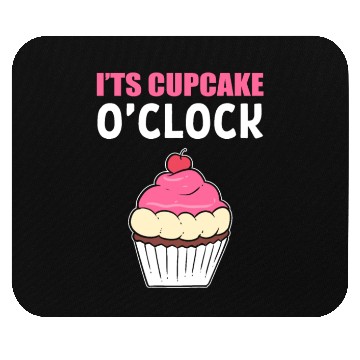 Discover It's Cupcake O'clock Food Critic Gift Mouse Pads