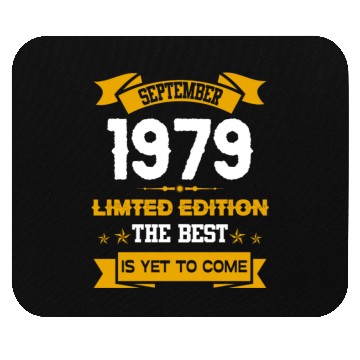 Discover September 1979 Birthday Surprise Mouse Pads