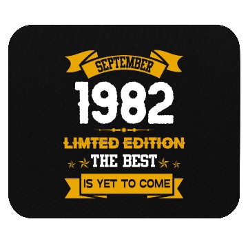 Discover September 1982 Birthday Surprise Mouse Pads