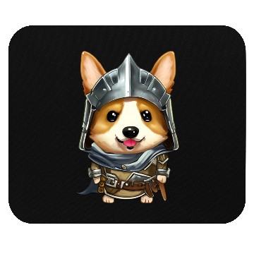 Discover Knight Corgi Mouse Pads