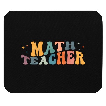 Discover Groovy Math Teacher Mathematics Mathematician Mouse Pads