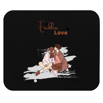 Discover Endless Love Couple Mouse Pads