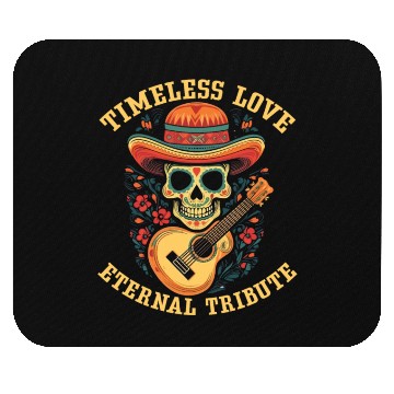 Discover Dia De Los Muertos Sugar Skull Mexican Holiday Mouse Pads