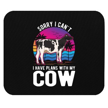 Discover Cow Cattle Breeder Land, Farmer Cows Mouse Pads