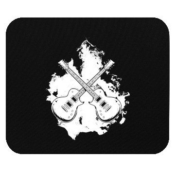 Discover Electric Guitar Water Art Mouse Pads