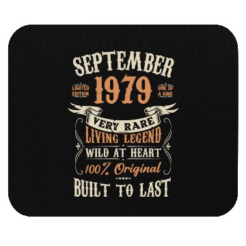 Discover September 1979 Birthday Surprise Mouse Pads