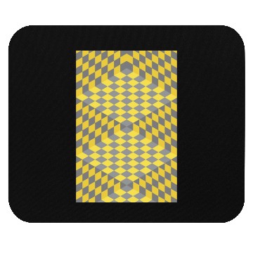 Discover 3D Chess Optical Illusion Mouse Pads