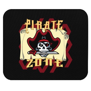 Discover Pirate Zone, Pirate Day Mouse Pads