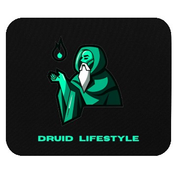 Discover druid lifestyle Mouse Pads