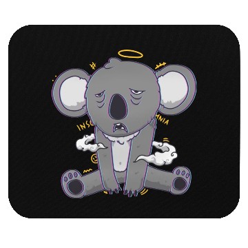 Discover insomniac koala Mouse Pads