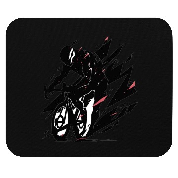 Discover Racing Bike Racing Cyclist Bike Cycling Mouse Pads