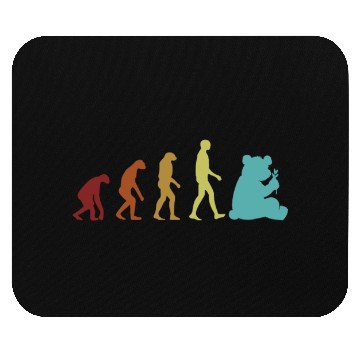 Discover Panda Evolution Panda Bear Friend Lover Giant Mouse Pads