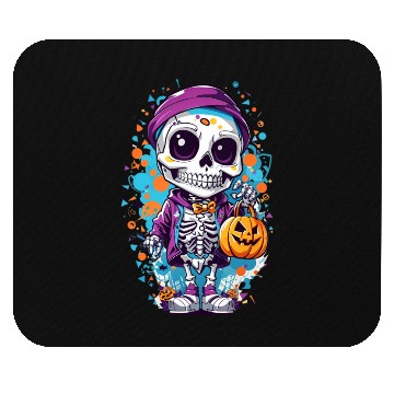 Discover Halloween fantasy skeleton Mouse Pads