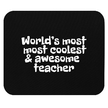 Discover World s Most Coolest And Awesome Teacher Mouse Pads