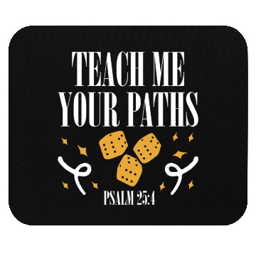 Discover VBS Crew Teach Me Your Paths Psalm 25:4 Religious Mouse Pads