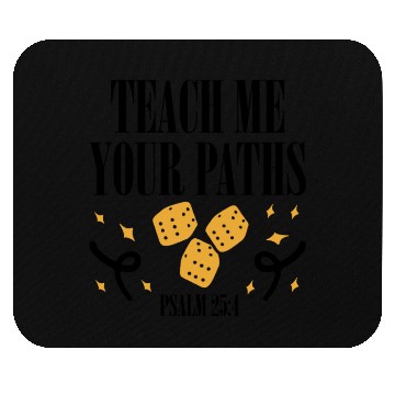 Discover VBS Crew Teach Me Your Paths Psalm 25:4 Religious Mouse Pads